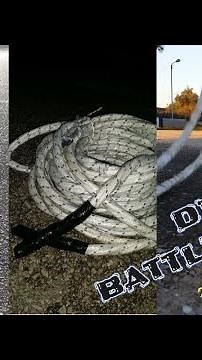 How to make your Diy battle ropes 9m 36mm with 20€