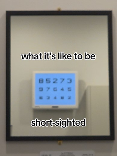 What It's Like to Be Short-Sighted (Myopia) — Vision Comparison