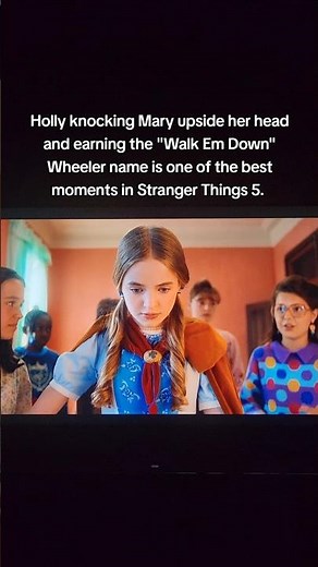 Holly "Walk Em Down" Wheeler's BEST MOMENT In Netflix's Stranger Things 5! 😎