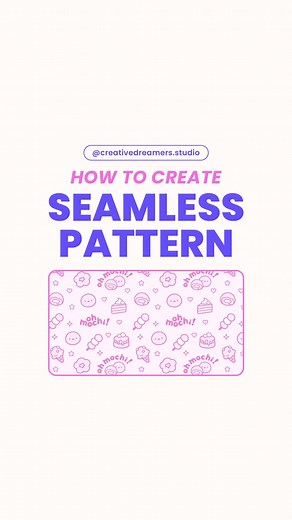 Quick seamless pattern tutorial for wrapping papers or packaging 💖 Save this for later! #adobeillustrator #graphicdesign #graphicdesigner #branddesign #creativedesigner #brandidentity #adobeillustratortips #adobeillustratortutorialsforbeginners #brandpattern #adobeillustration #adobeillustratortutorial