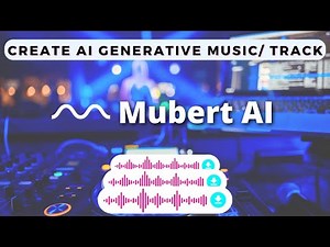Create AI Generative Music / Tracks With Mubert | Mubert Demo