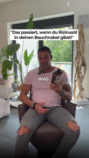 Die erstaunliche Wirkung von Rizinusöl im Bauchnabel