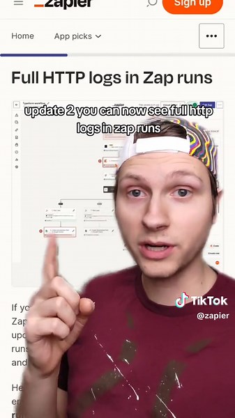 New Zapier Updates ⚡ - User Conversations, HTTP Logs, Collaboration, Conditional Logic