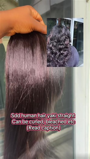 Sdd human hair yaki straight, can be curled , bleached, straightened on very high heat, can be reused several times . Available in black and natural 2 bundles needed for a full head 6.0k including service charge. WhatsApp on bio to book an appointment. #kigalibraids #kigalibraiders🇷🇼 #braidsinkigali #braidsbycreamy #kigalibraidsrwanda