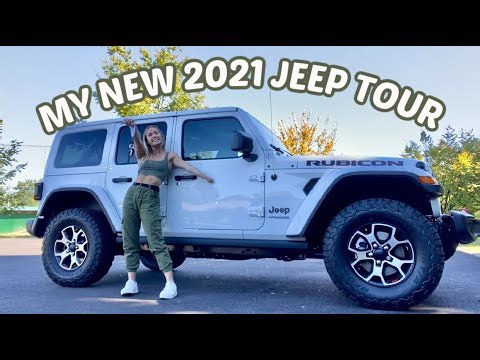 MY NEW CAR TOUR: 2021 Jeep Wrangler Rubicon � I Can�t Believe I Bought My Dream Car!