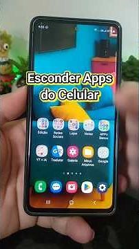 Como esconder aplicativos no celular Samsung - Passo a passo