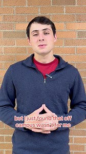 There’s no place like on-campus living! 🏠After trying life off-campus, junior Benji Zorn couldn’t wait to come back and enjoy the convenience, community, and all the perks that come with living at Ferris.You can find your perfect fit and explore housing options at ferris.edu/housing ⬅️ | Ferris State University