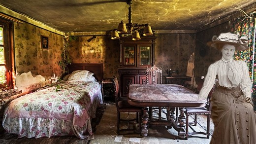 Abandoned French Agricultural Home Frozen in Time