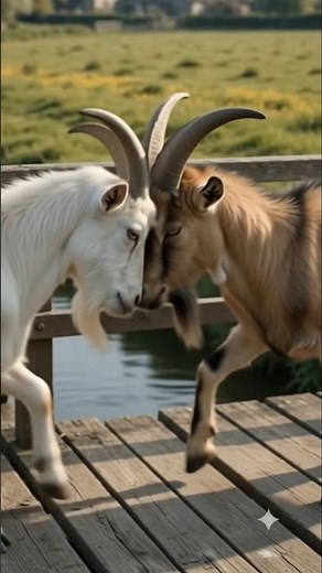 Two Goats Story | Moral Story About Ego & Patience | Short Story, 😔