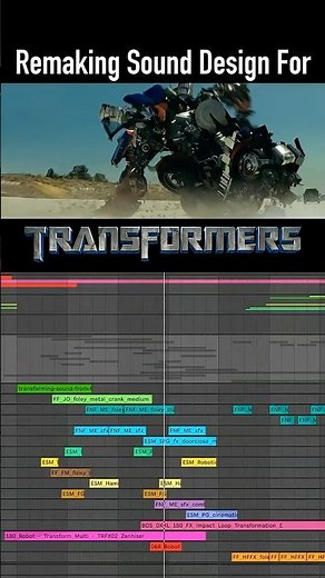 Transformers 1 (Optimus Prime) - Sound Redesign