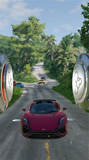 Sports Cars Are Driving Away From The Cops