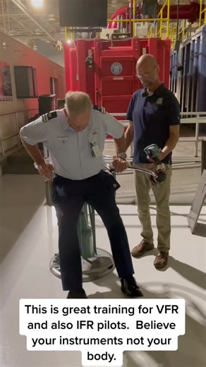 IFR training in believing your instruments and not your body #ifr airplane #flighttraining