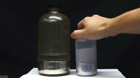 Distilling Mercury Metal