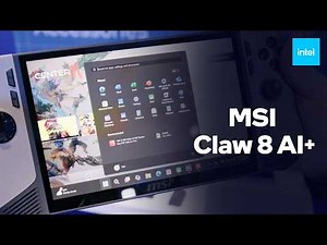 CES 2025: New MSI Claw 8 AI+ brings AI, gaming and PC functionality to your fingertips
