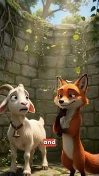 The Clever Fox and the Thirsty Goat: A Lesson in Trust 🦊🐐