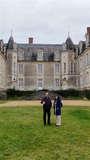 5.5K views · 166 reactions | SPECTACULAR view of Château de Gizeux in the Loire Valley. | Saving Castles | Facebook