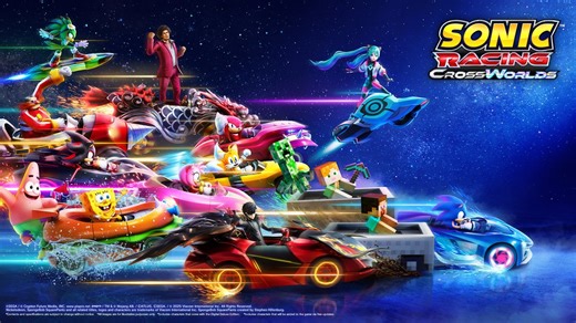 Sonic Racing: CrossWorlds announces crossover DLC with SpongeBob, TMNT, and Avatar