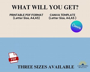 Caregiver Invoice Template: Printable, Editable Canva Form (digital Download) - Etsy