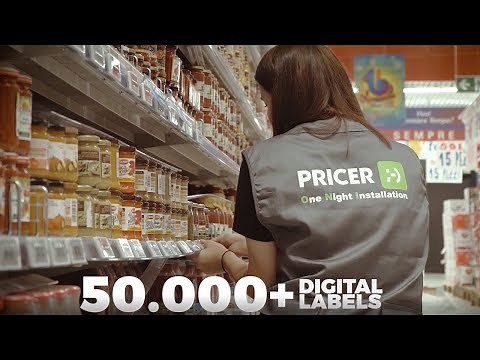 Complete Installation of Electronic Shelf Labels in a Store Overnight