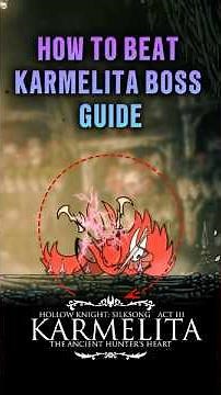 Skarrsinger Karmelita Boss Full Fight Guide #silksong #karmelita #huntersheart #bossfight #guide