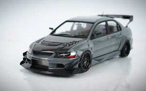 富士美 1/24 三菱LANCER EVOLUTION 汽车模型制作-JH-Hobby