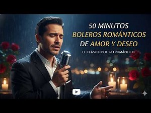 Boleros Románticos en Español 💔 50 Minutos de Amor, Desamor, Perdón y Canciones Tristes para Dedicar