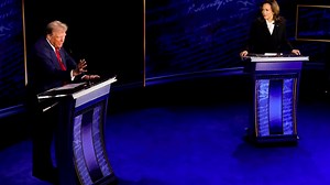 Fact-checking the presidential debate between Trump and Harris