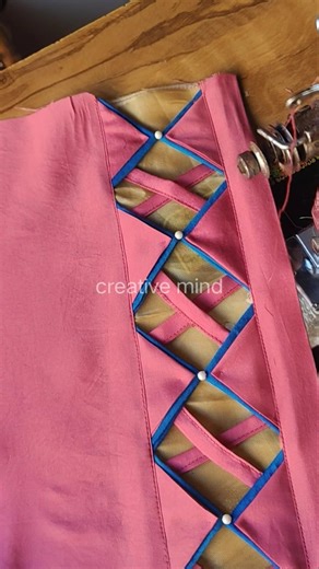 sewing tips and tricks / unique pants design #shortsfeed #shorts