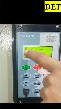 How to check BI/BO Status in Siemens 7sr1004 relay #overcurrent #under_overvoltage #earthfault