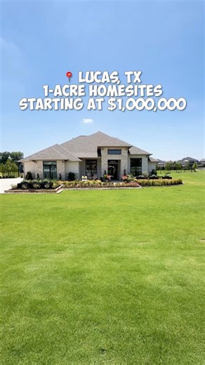🔥 Lucas, Texas | You Finally Found An Acre Lot