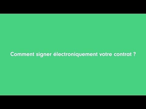 Comment signer mon contrat en ligne L'olivier Assurance