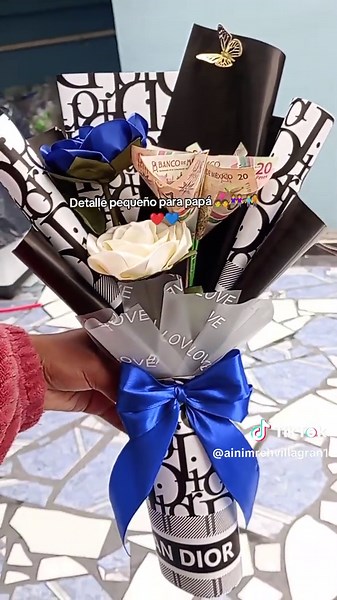 Ideas creativas para regalar flores a papá