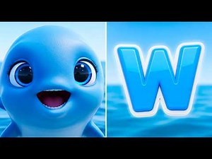 What Letter Makes the Wwww Sound? | W Sound Phonics 🐋💧 | Letter W for Kids