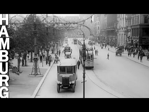 Images of Hamburg in the 1920s - Historical video footage you have to see!