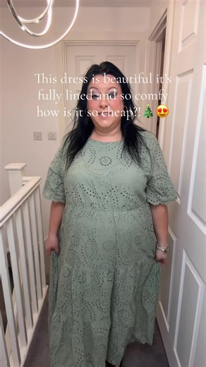 This dress is so warm and fully lined it’s JUST £14 🎄😍 #blackfriday #tiktokmademebuylt #plussizeclothes #womensfashion #dresses