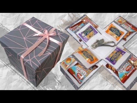 How to make explosion box | DIY gift box idea