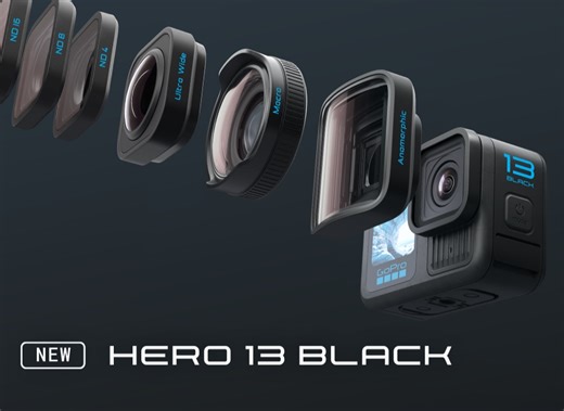 GoPro HERO13新机首发！新出4款专业镜头！