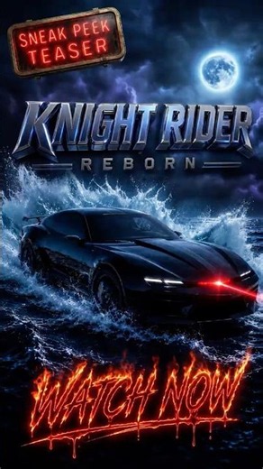 KNIGHT RIDER REBORN (2026) 🔥 First Look Teaser | KITT Return New KITT Concept movie Trailer 🚨