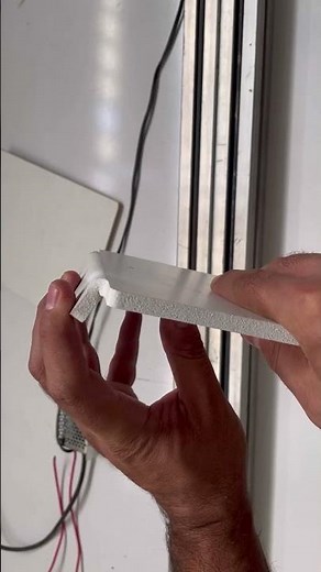 Bending pvc sheet with element. #bending #diy #bending pvc