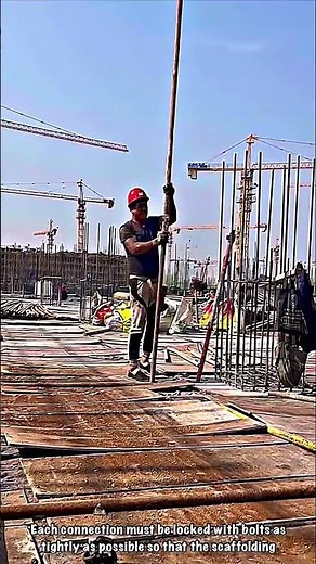 Scaffolding Pipe Vertical Splicing with Sleeve Coupler