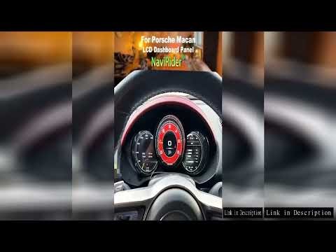 For Porsche Macan 2014-2023 LCD Dashboard Digital Speedometer Instrument Panel Cluster GPS Navigatio