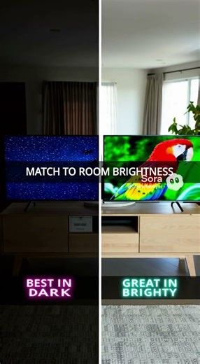 OLED vs QLED vs LED — Simple 10s Comparison! #TVGuide #DisplayTech #Shorts