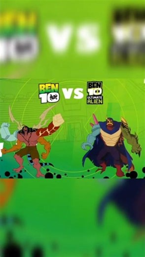 Ben 10 vs Ben 10 Alien Force/Ultimate Alien All Villains Comparison #SHORTS (UAF - IV)