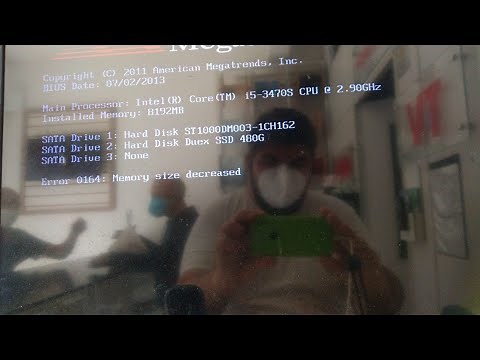 Error 0164: memory size decreased, como resolver!!! Pt. Lenovo desktop #bios #error #dicas