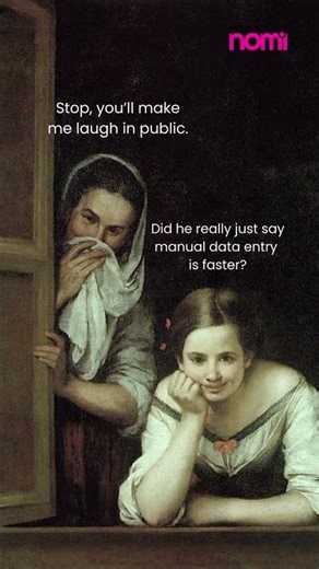 "Manual data entry is faster." Said no successful accountant, ever.