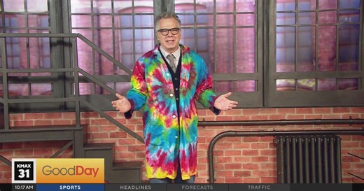 Slap You With Science! Weekend tie dye coat edition 2-28-2026