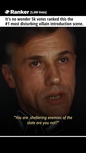 You understand immediately just how terrifying a villain Hans Landa is | Anatomically Correct