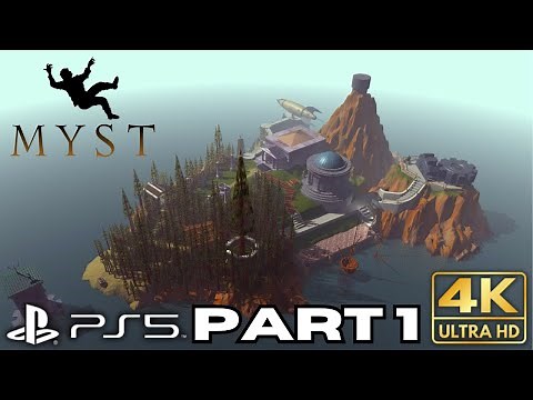 Myst PS5 Gameplay | Full Game Walkthrough Part 1 | 4K HDR | No Commentary Gaming | PS1 Emulation