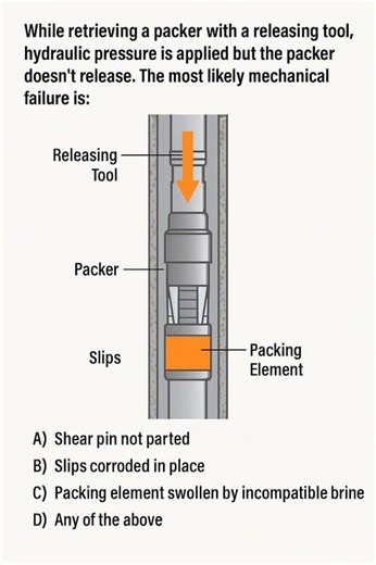 The Packer Won’t Release Q28 #DrillingHSE #WellIntervention #PackerRetrieval #OilfieldTraining
