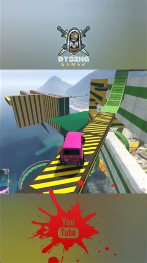 Gta V Hard Parkour Stunt #gta #gtav #shortsfeed #shortvideo